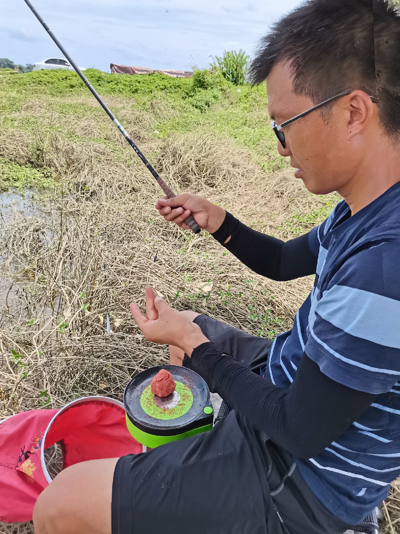 野钓白条全过程,拉白条用什么钓鱼