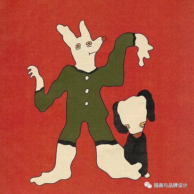 插画丨抽象复古的画面有没有带给你一些童年的回忆呢？