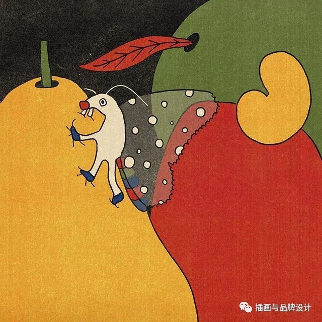 插画丨抽象复古的画面有没有带给你一些童年的回忆呢？