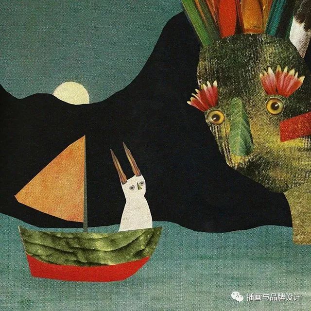 插画丨抽象复古的画面有没有带给你一些童年的回忆呢？