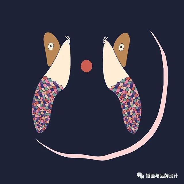 插画丨抽象复古的画面有没有带给你一些童年的回忆呢？