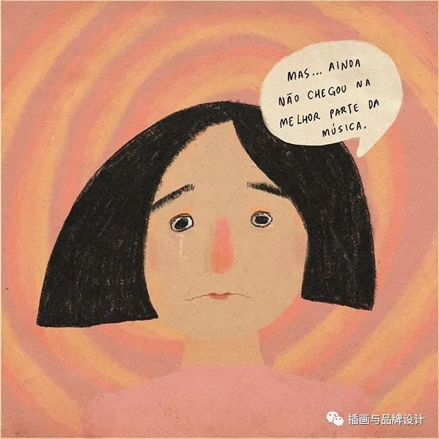 插画丨抽象复古的画面有没有带给你一些童年的回忆呢？