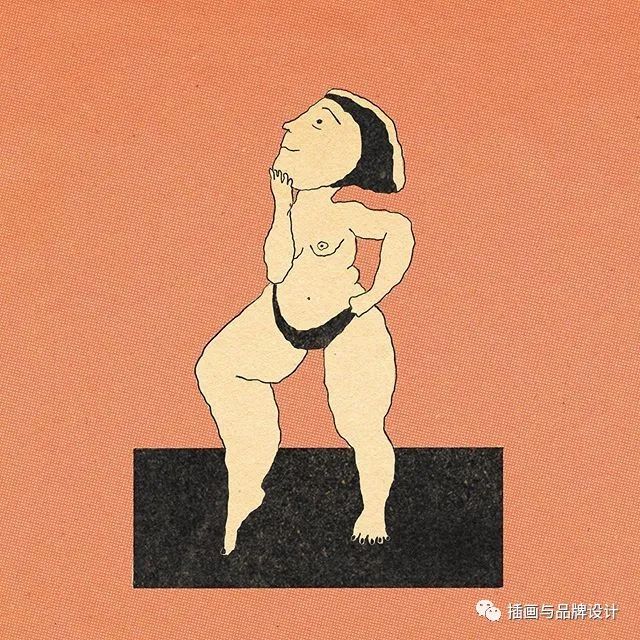 插画丨抽象复古的画面有没有带给你一些童年的回忆呢？