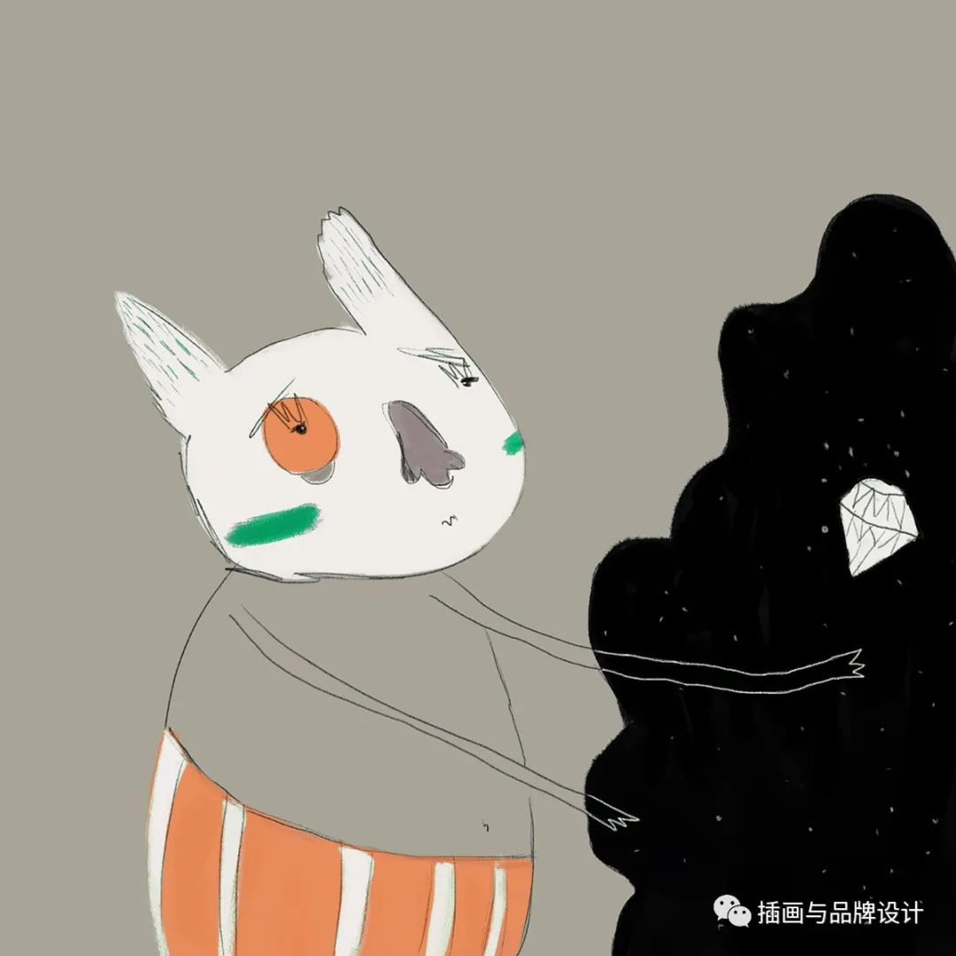 插画丨抽象复古的画面有没有带给你一些童年的回忆呢？