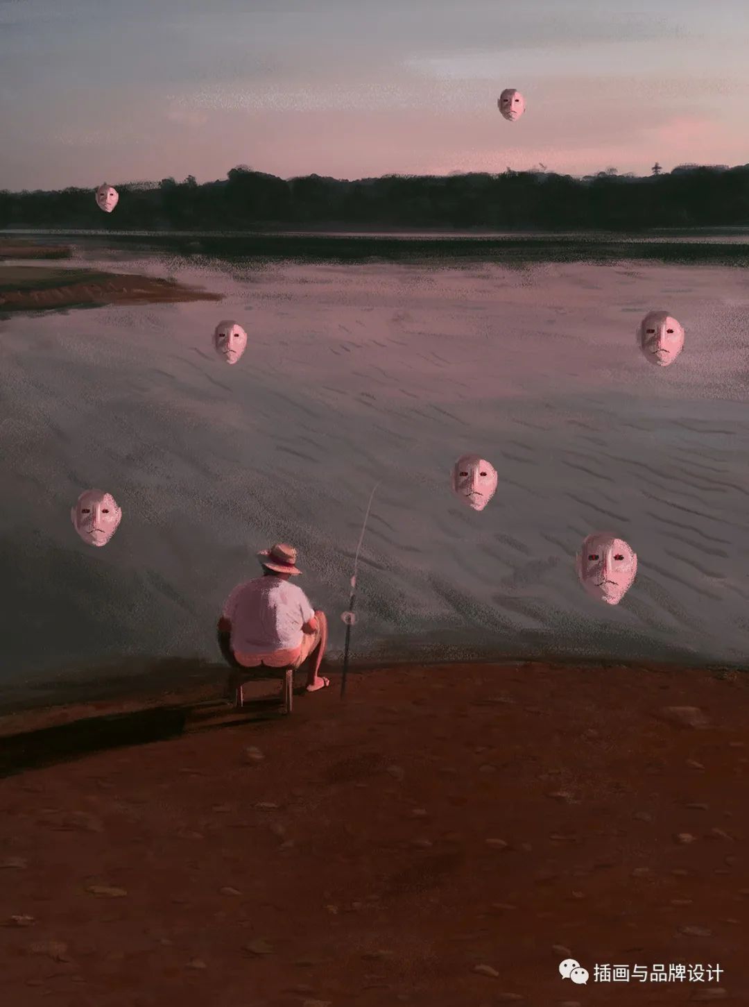 插画丨抽象复古的画面有没有带给你一些童年的回忆呢？