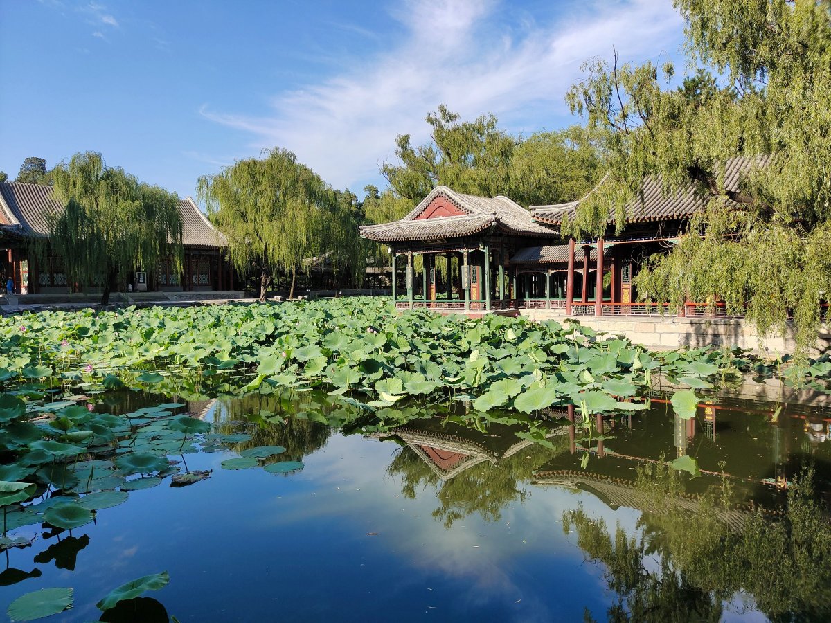 谐趣园俯瞰图,谐趣园2021