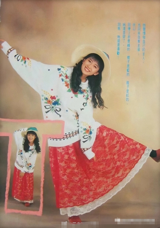 51岁孟庭苇罕见晒旧照，30年一直冻龄如少女，意外撞脸周慧敏