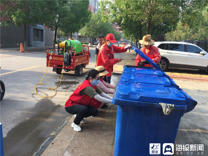 东营区黄河路街道聚园社区：创城是我们共同的责任