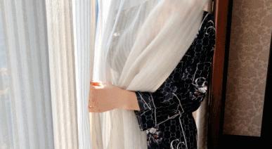 意大利纯棉夏季睡衣,轻奢莫代尔棉睡衣秋冬气质