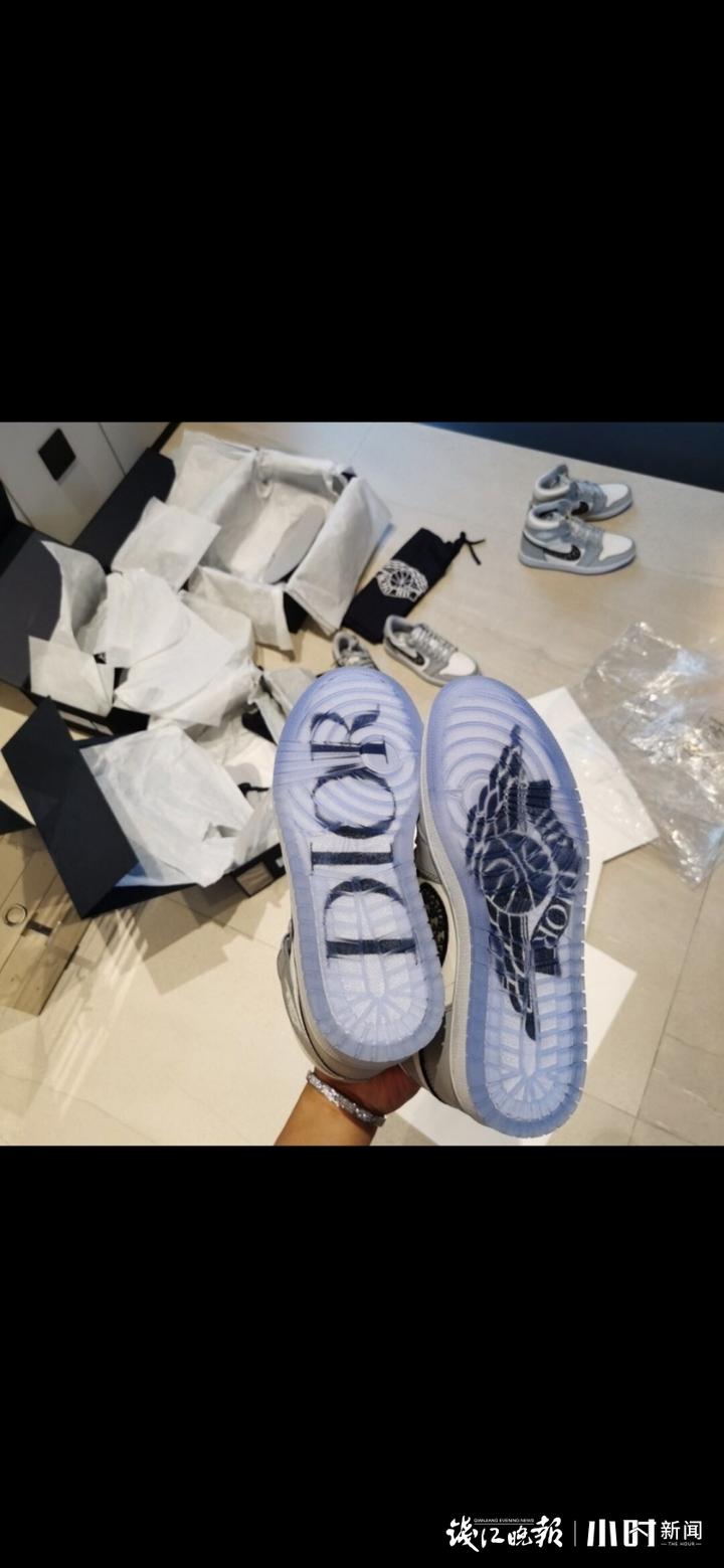 aj联名迪奥球鞋多少钱,迪奥联名aj莆田高帮