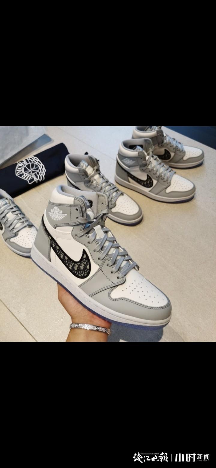aj联名迪奥球鞋多少钱,迪奥联名aj莆田高帮