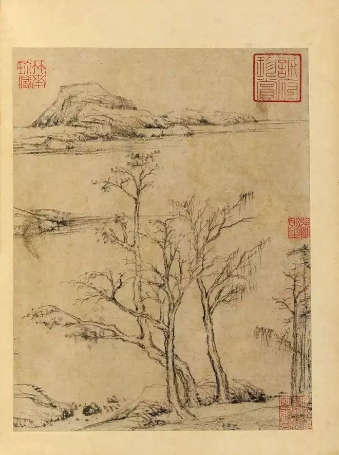 董其昌书画合璧山水小景尺寸,董其昌真迹7300万