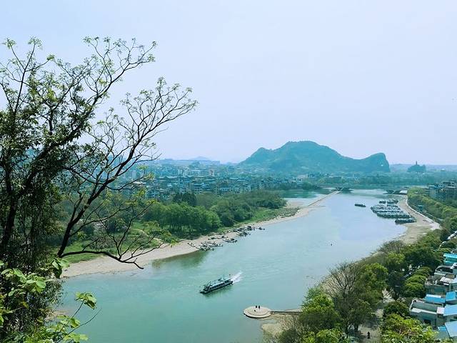 一叶轻舟过烟雨漓江全文,游览阳朔漓江诗词