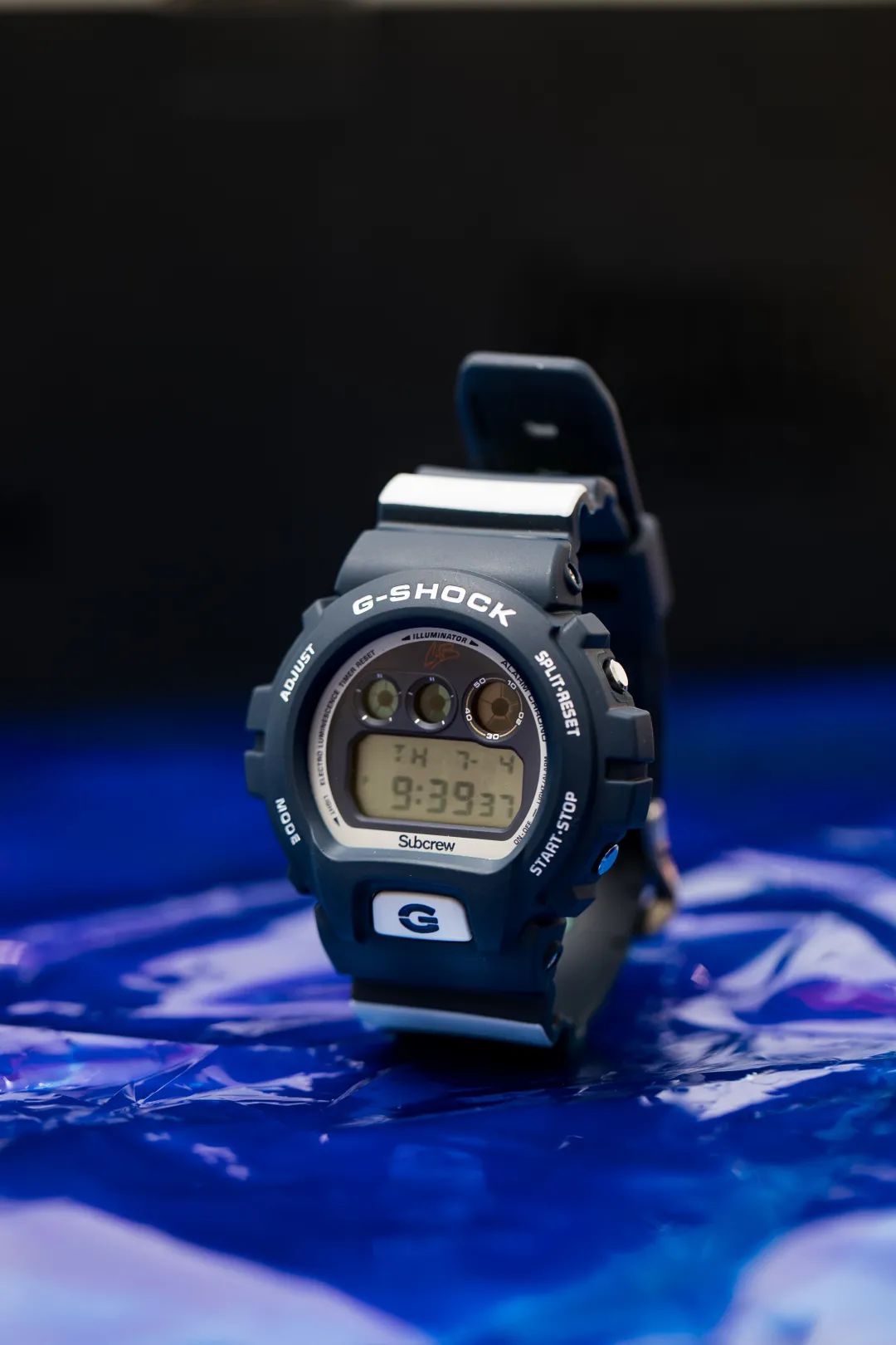 卡西欧subcrew联名小方块,卡西欧联名subcrew