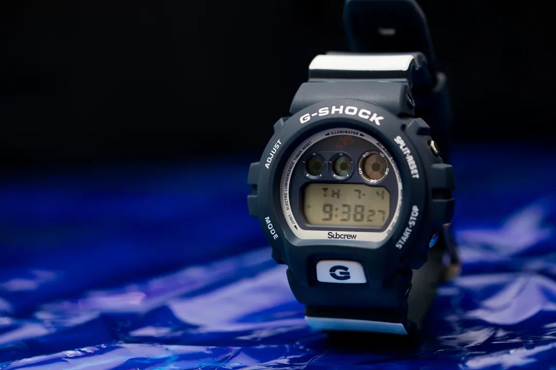 卡西欧subcrew联名小方块,卡西欧联名subcrew