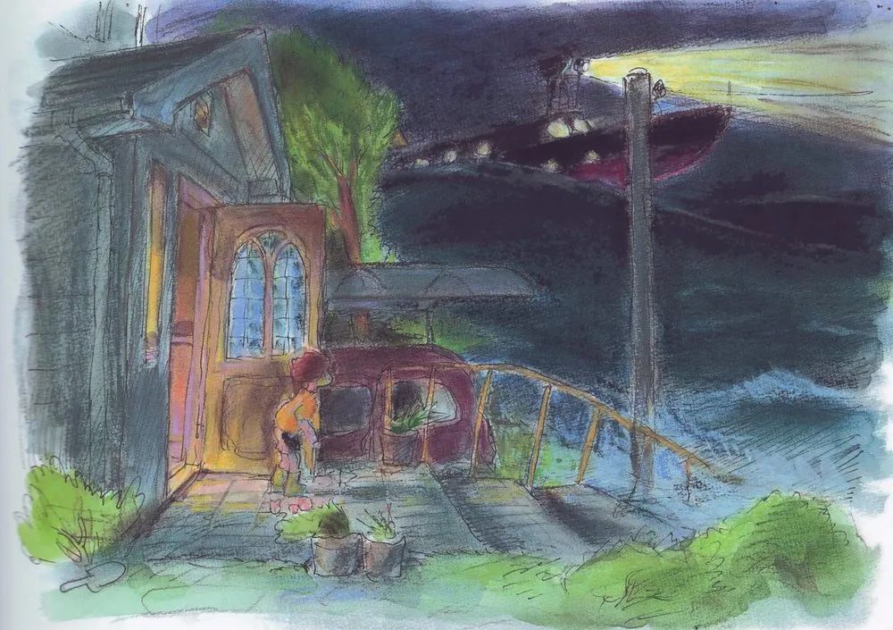 动画学习资料|《悬崖上的金鱼姬》幕后珍藏设定大合集