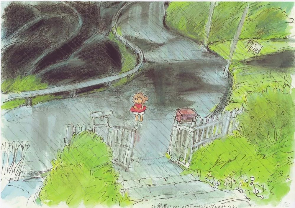 动画学习资料|《悬崖上的金鱼姬》幕后珍藏设定大合集