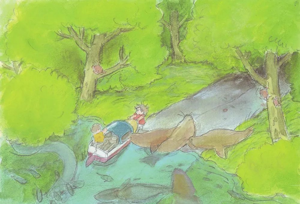 动画学习资料|《悬崖上的金鱼姬》幕后珍藏设定大合集