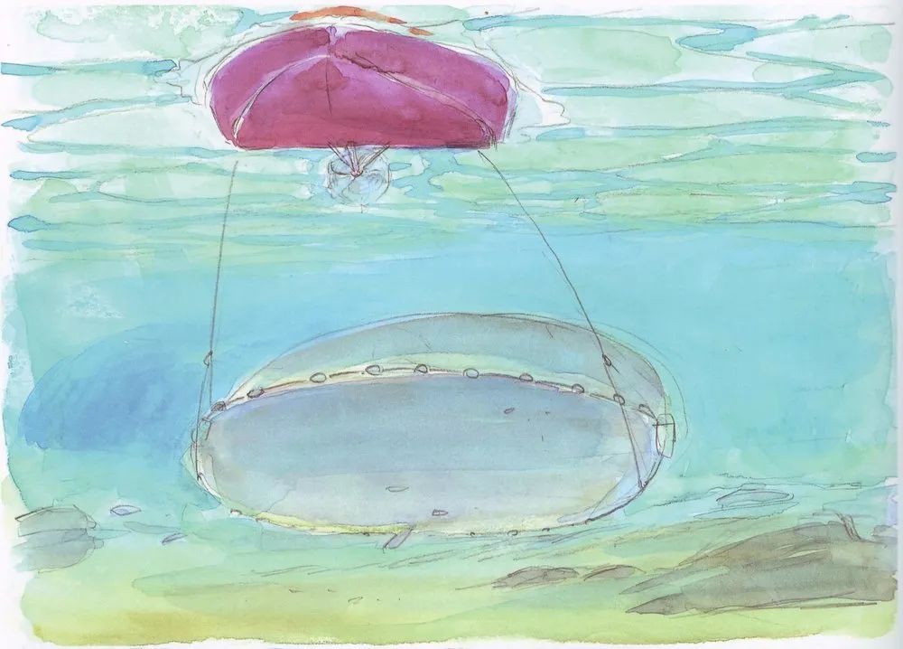 动画学习资料|《悬崖上的金鱼姬》幕后珍藏设定大合集