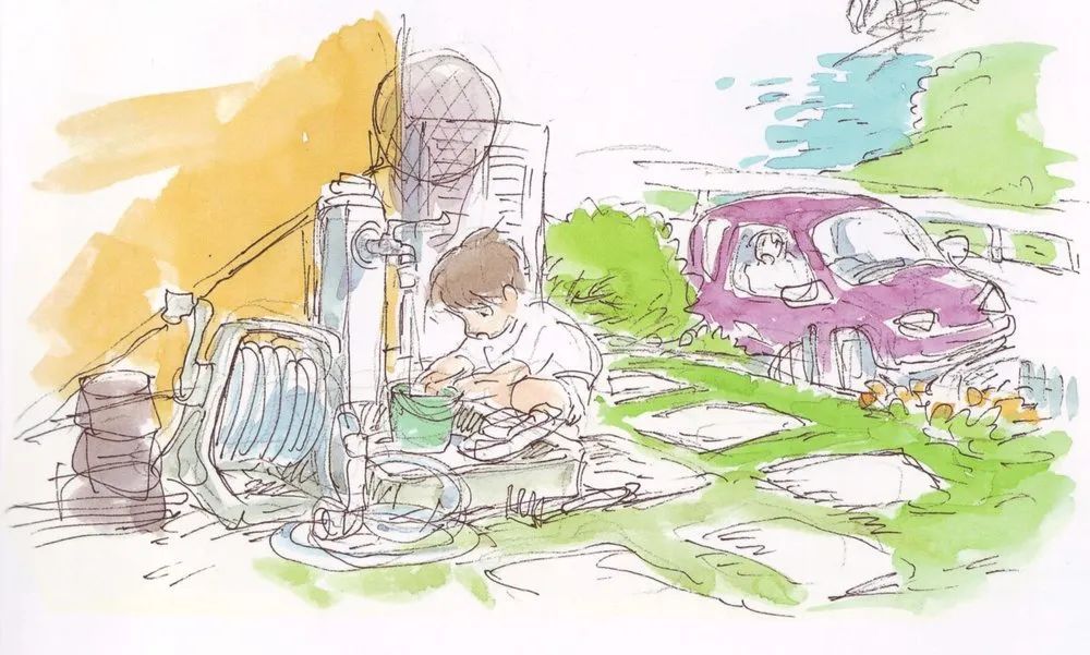 动画学习资料|《悬崖上的金鱼姬》幕后珍藏设定大合集