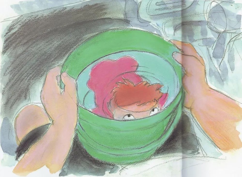 动画学习资料|《悬崖上的金鱼姬》幕后珍藏设定大合集