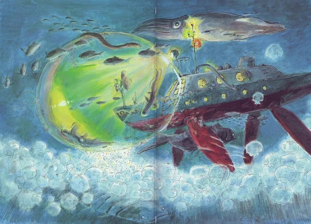 动画学习资料|《悬崖上的金鱼姬》幕后珍藏设定大合集