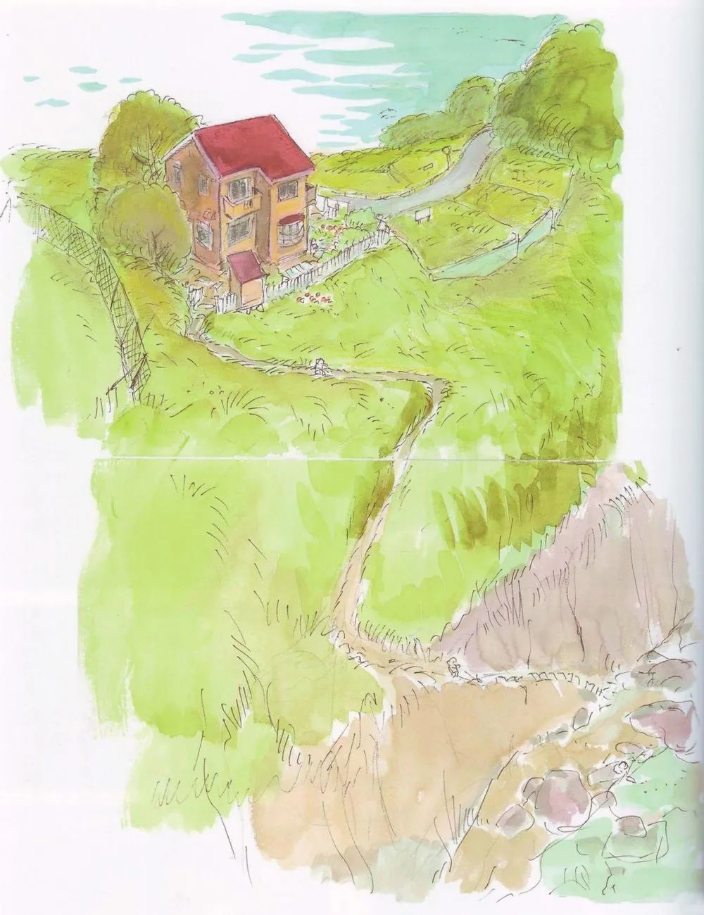 动画学习资料|《悬崖上的金鱼姬》幕后珍藏设定大合集