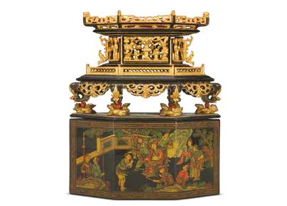 潮汕木雕技法,潮州木雕镂空技法