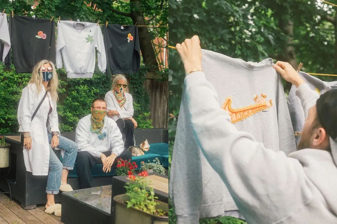 Bentgablenits 复古 Nike 毛衣在几分钟内就被抢购一空