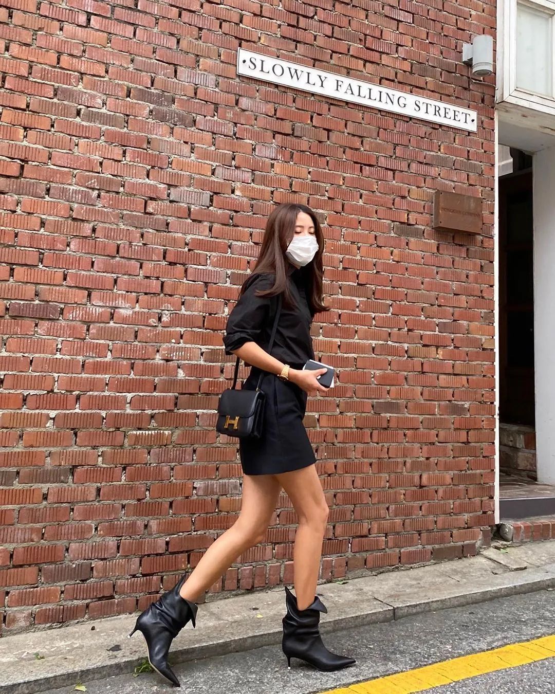 夏季简约风韩国ins穿搭博主高级感,韩国穿搭ins时尚博主冬