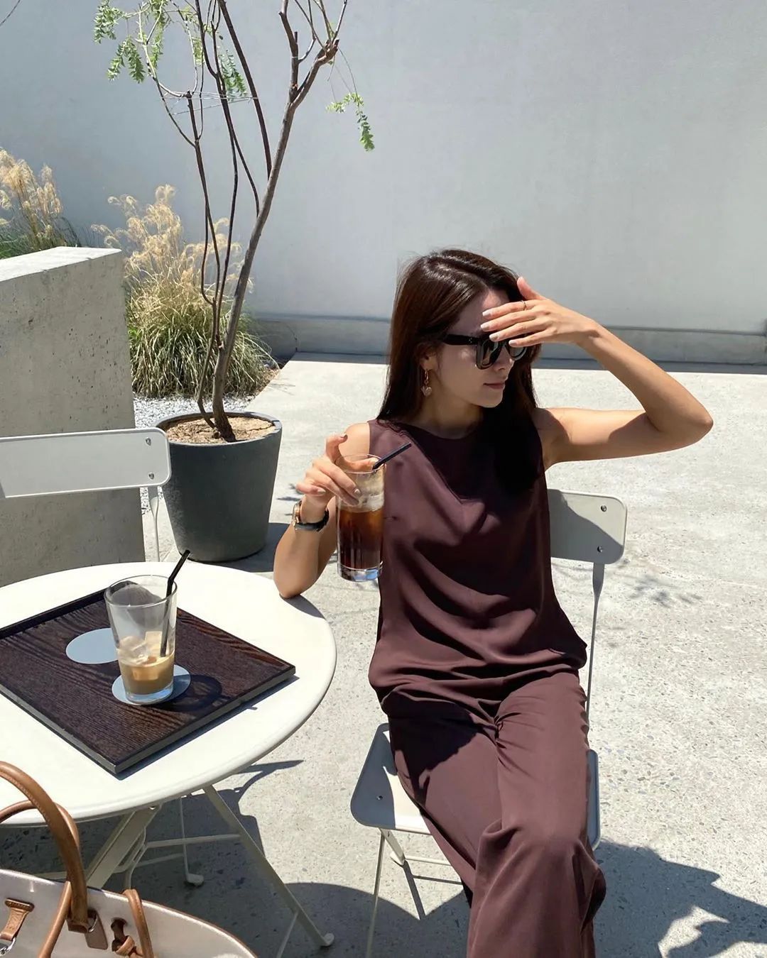 夏季简约风韩国ins穿搭博主高级感,韩国穿搭ins时尚博主冬