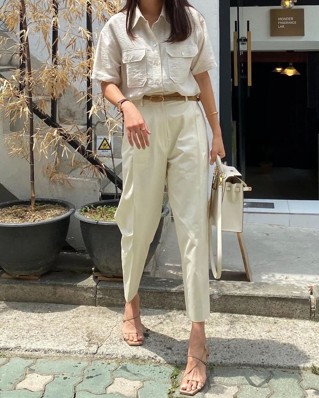 夏季简约风韩国ins穿搭博主高级感,韩国穿搭ins时尚博主冬