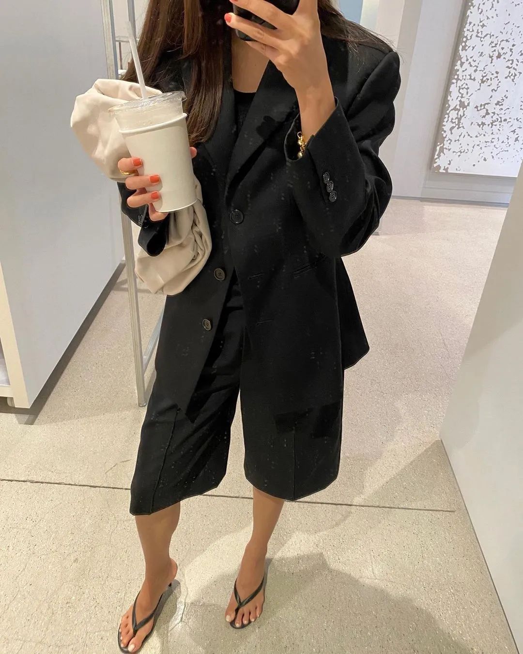 夏季简约风韩国ins穿搭博主高级感,韩国穿搭ins时尚博主冬