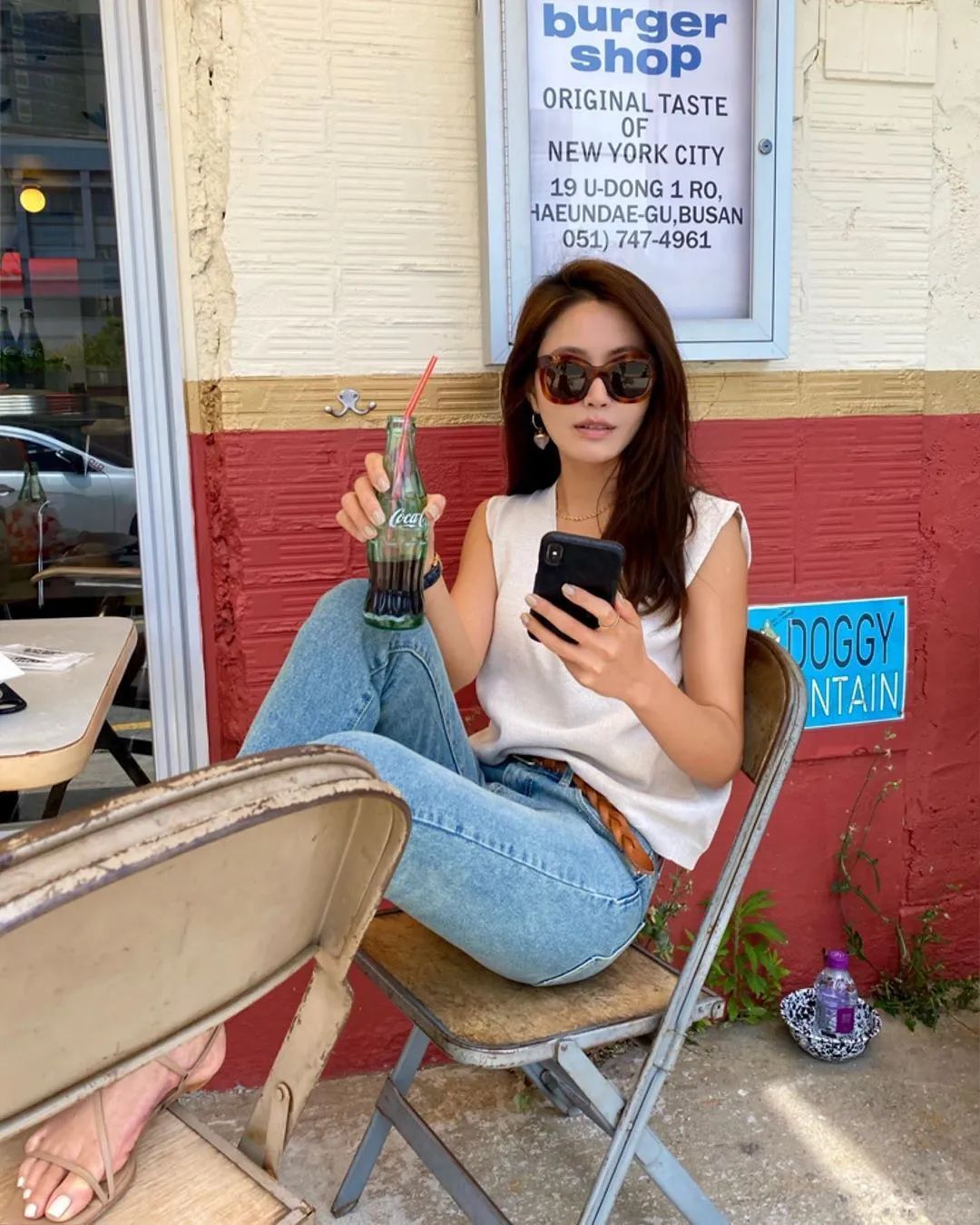 夏季简约风韩国ins穿搭博主高级感,韩国穿搭ins时尚博主冬