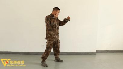 散打简洁动作图,散打训练动图