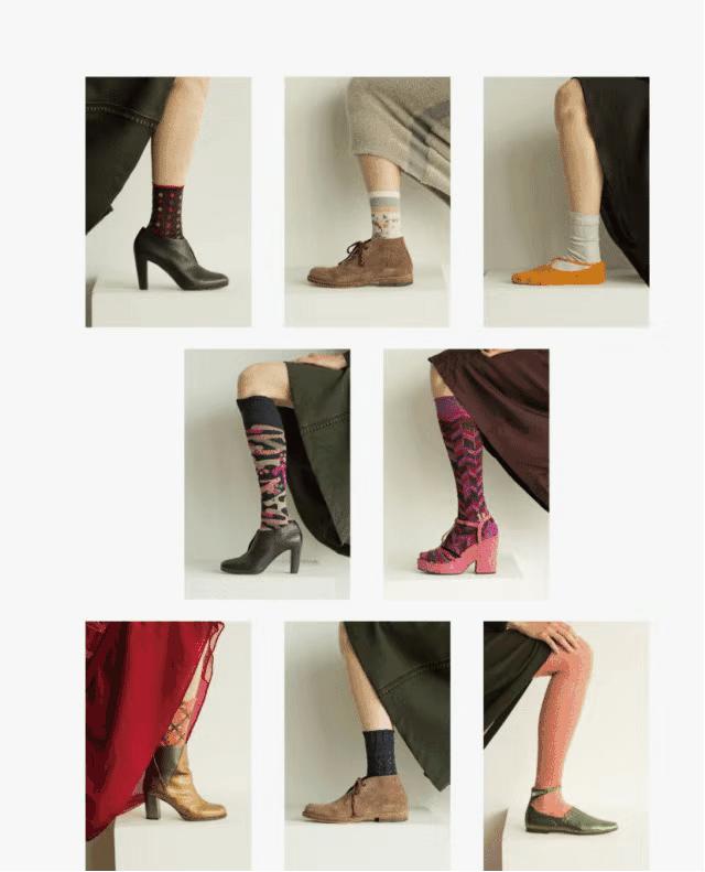 配饰狂|娜娜左黄右紫的撞色袜时髦到飞起，我有点跟不上...