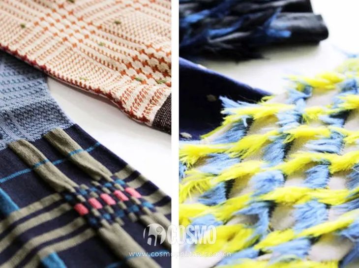 配饰狂|娜娜左黄右紫的撞色袜时髦到飞起，我有点跟不上...