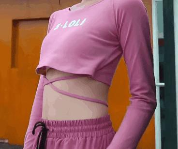 女团裤子宽松同款,女团服装显瘦遮胯平价