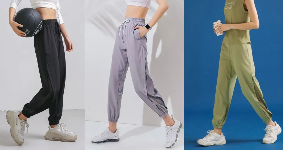 女团裤子宽松同款,女团服装显瘦遮胯平价