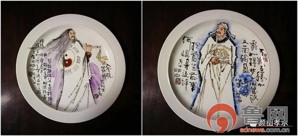 张明文二十年匠心巨制:瓷盘“忠义英雄新传”创作记