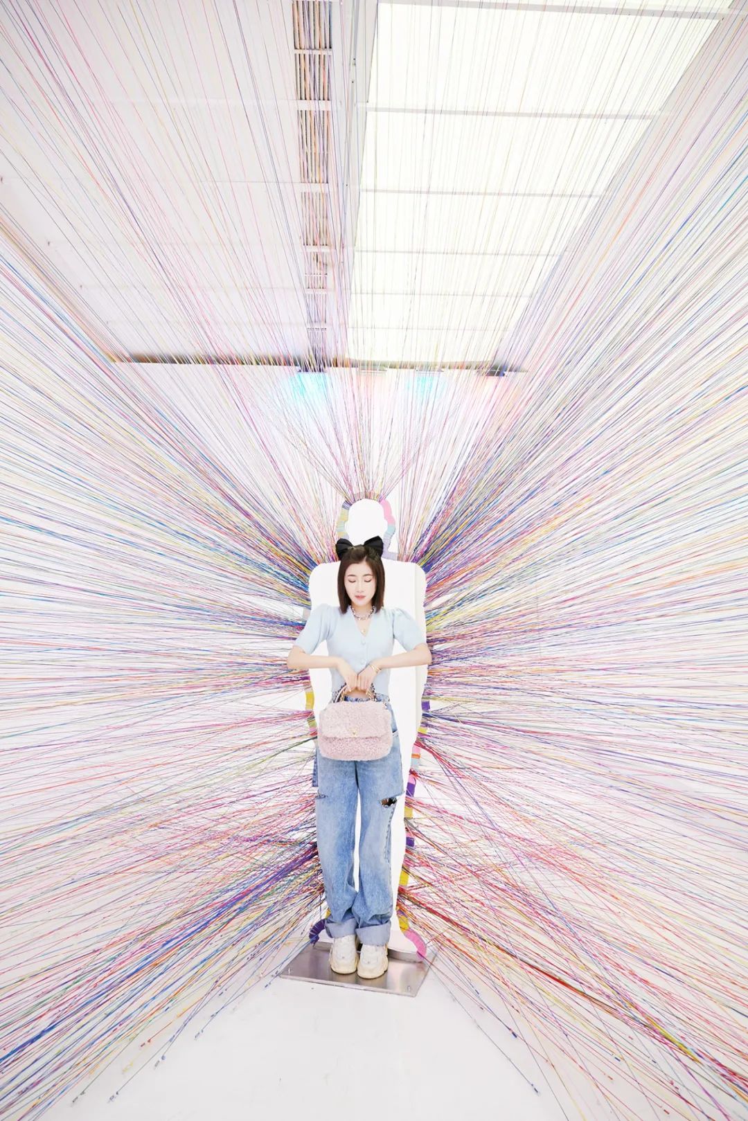 周末突袭|今年流行的V领大毛衣好香好香，看完不被种草算我输