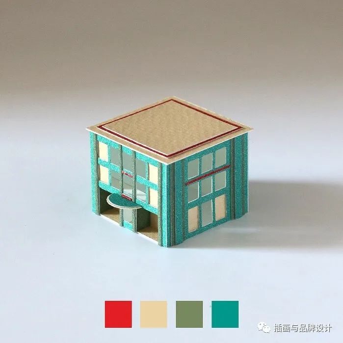 手工diy建筑模型,小丑回魂场景微缩模型手作