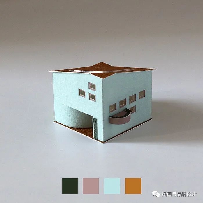 手工diy建筑模型,小丑回魂场景微缩模型手作