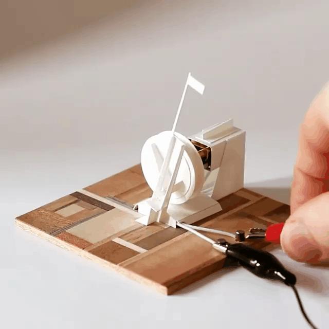 手工diy建筑模型,小丑回魂场景微缩模型手作