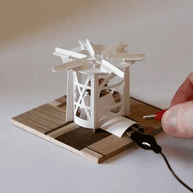 手工diy建筑模型,小丑回魂场景微缩模型手作