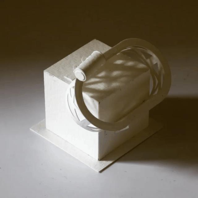 手工diy建筑模型,小丑回魂场景微缩模型手作