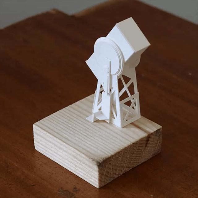 手工diy建筑模型,小丑回魂场景微缩模型手作