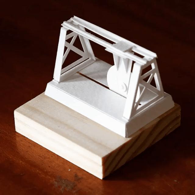 手工diy建筑模型,小丑回魂场景微缩模型手作