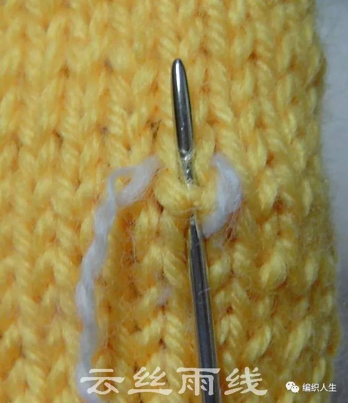 毛衣绣字的正确方法,毛衣图案怎么缝制