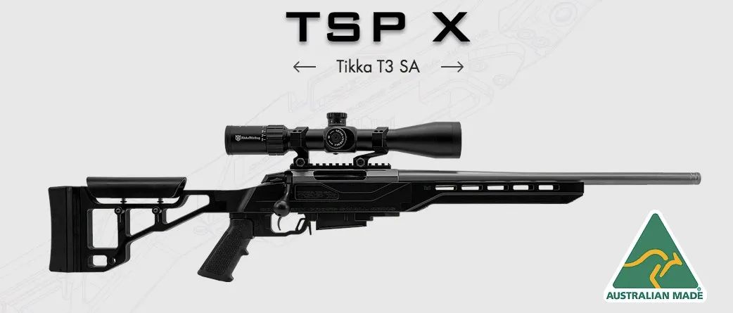 “终极射击平台”让栓动步枪更精准，多步枪兼容澳洲南的十字TSP-X「升级栓动步枪」